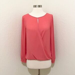Forever 21 Blouse (pink/salmon color)